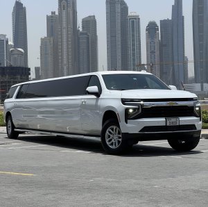 chevrolet suburban limousine in dubai